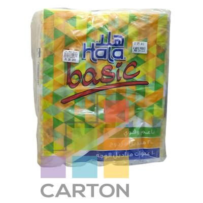 مناديل هلا للوجه - ٥*١٠*٢٠٠ ورقة